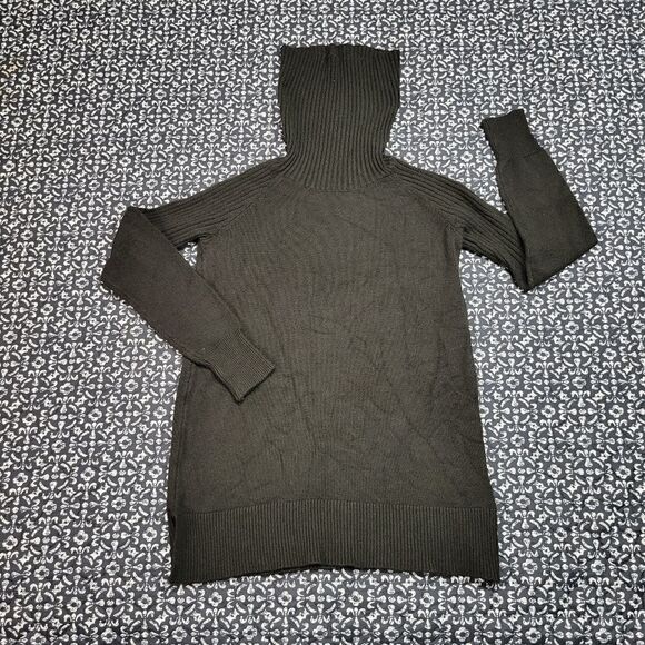 Black Turtleneck Sweater   - Picture 1 of 5